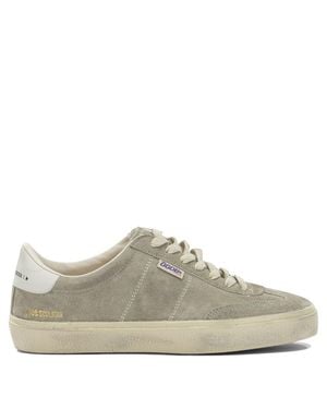 Golden Goose Soul Star Low-Top Trainers - Grey