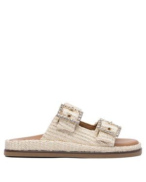 Alibi Sandals - White