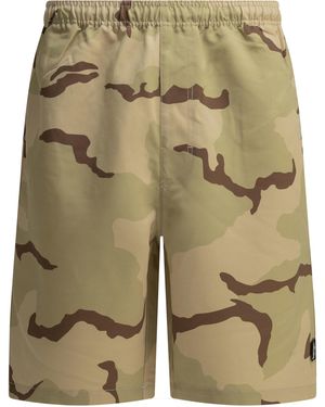 Stussy Sand Camo Shorts - Green