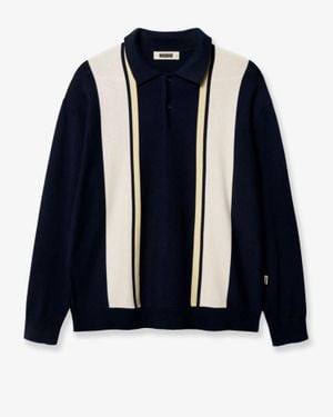 Woodbird Polo Shirt Gran Cotton - Blue