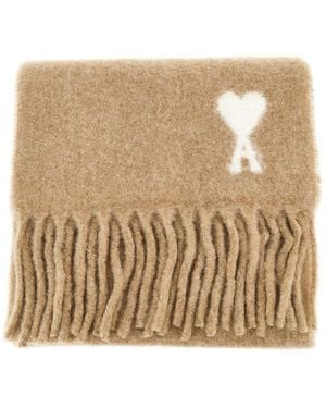 World Class Fashion Ami 'Ami De Coeur' Alpaca-Blend Scarf - Natural