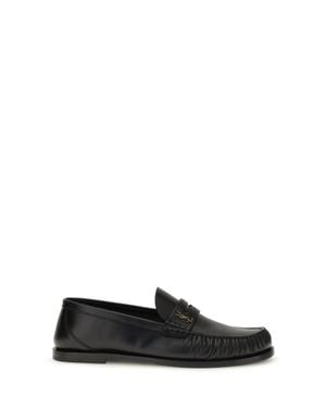 Saint Laurent Laurent Loafers - White