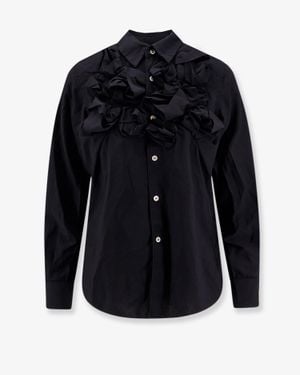 COMME DES GARÇONS PLAY Ruffles Shirt - Blue