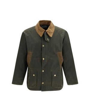 Barbour Desertdale Waxed Jacket - Grey