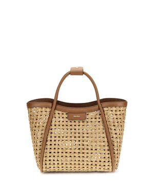 Max Mara Marine Tote Bag - Metallic