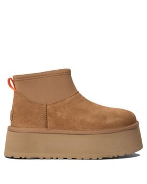 UGG Classic Mini Dipper Ankle Boots - Brown