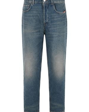 AMISH Jeremiah Cotton Jeans - Blue