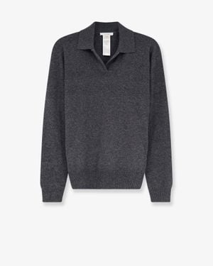 The Row Oashi Cashmere Top Jumper - Blue