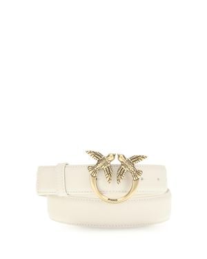 Pinko Belt Love Berry - White
