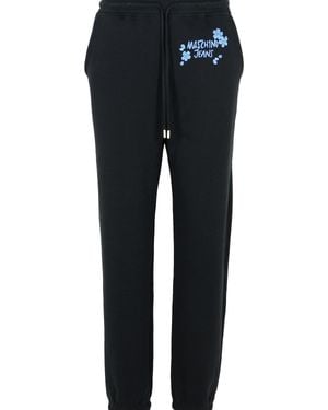 Moschino Cotton Joggers - Black