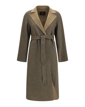 Loro Piana Francesca Cashmere Coat - Natural
