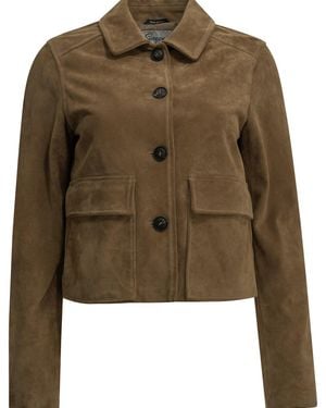 Semler Suede Jacket - Green