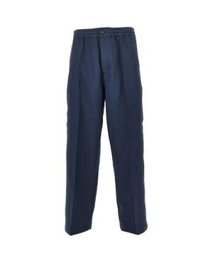 Obey Technical Twill Tailored Pants - Blue