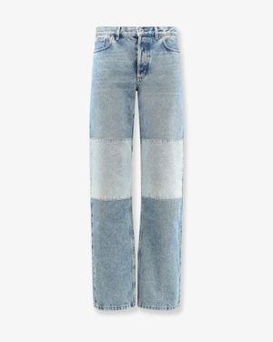Dior Dior Regular Cotton Jeans - Blue