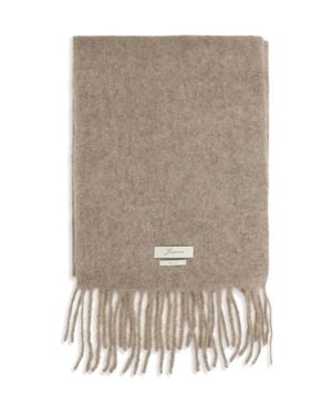 Jacquemus Carro Fringed Scarf - Natural