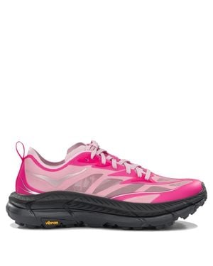 Hoka One One "Mafate Speed 4 Lite" Low-Top Trainers - Pink