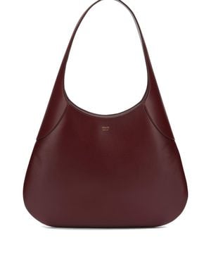 KHAITE "Joan Hobo" Large Shoulder Bag - Purple
