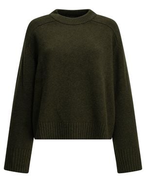Soeur Will Crew-Neck Sweater - Green