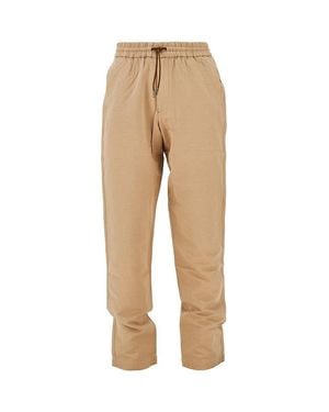Sease 'Summer Mindset' Twill Pants - Natural