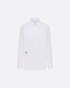 Dior Cotton Poplin Blouse - White