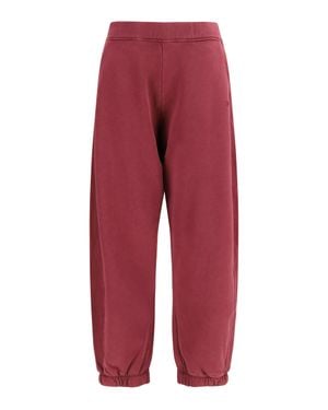 Off-White c/o Virgil Abloh Off Stamp Balloon Sweatpants - Red