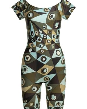 PUCCI "Occhi" Overalls - Green