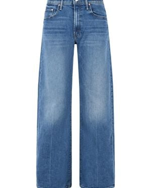 Mother The Mid Rise Cotton Jeans - Blue