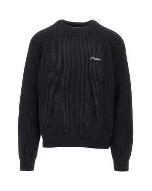 Prohibited Campus Crewneck Sweater - Black