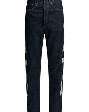 Kapital Mexican Tuxedo 5P Okagilly Jeans - Blue