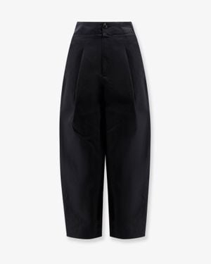 Soeur Trousers Daley Organic Cotton-Linen - Black