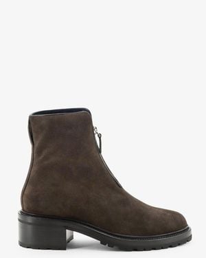 The Row Suede Hike Boots - Brown