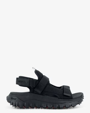 Moncler Trailgrip Vela Cordura Mesh And Rubber Sandals - White