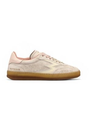 Moaconcept Club Suede Leather Sneakers - White
