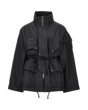 Barbour X Norbit Waxed Ripstop Jacket - Black