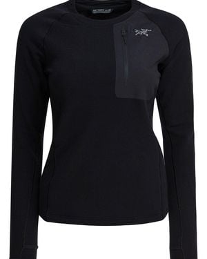 Arc'teryx Kyanite Crewneck Jumper - Black