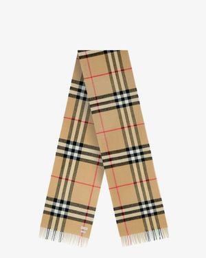 Burberry Giant Check Cashmere Scarf - Multicolour