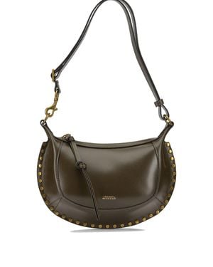 Isabel Marant "Oskan Moon" Small Shoulder Bag - Metallic
