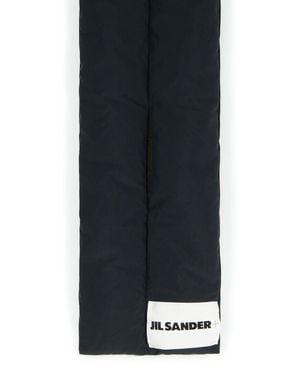 Jil Sander Polyester Scarf - Blue