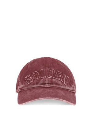 Golden Goose Journey Baseball Cap - Red