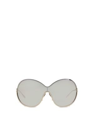 Alaïa Alaïa Butterfly Sunglasses - Metallic
