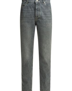 Brunello Cucinelli Straight-Leg Jeans - Grey