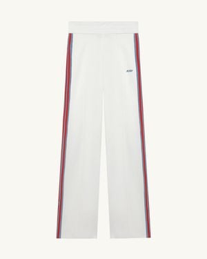Autry Viscose Knit Jogger Trousers - White