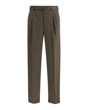 Brioni Trousers Capri - Grey