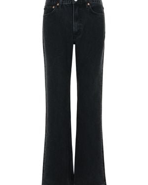 Agolde Leena Stage Regenerated Cotton Jeans - Black