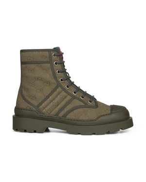 Gucci Gg Ankle Boots - Green
