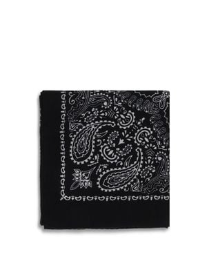 Destin Judy Bandana Carre Scarf - Black