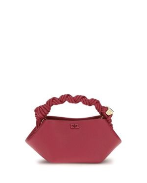 Ganni Bou Handbag - Red