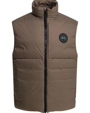 Canada Goose "Lodge Label" Sleeveless Jacket - Brown
