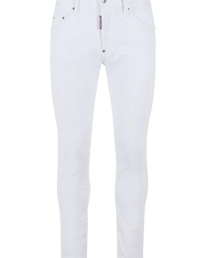 DSquared² Cotton Jeans - White