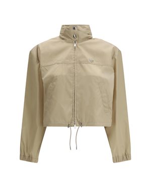 Prada Re-Nylon Jacket - Natural